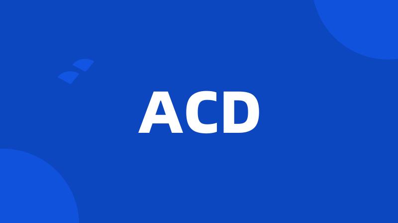 ACD