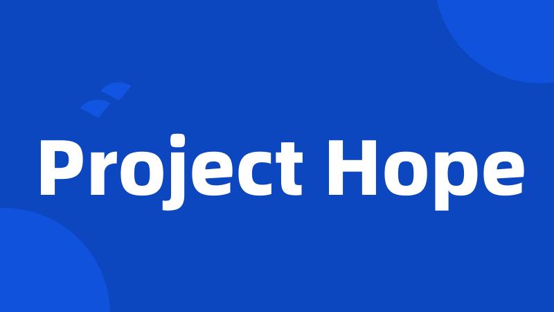 Project Hope