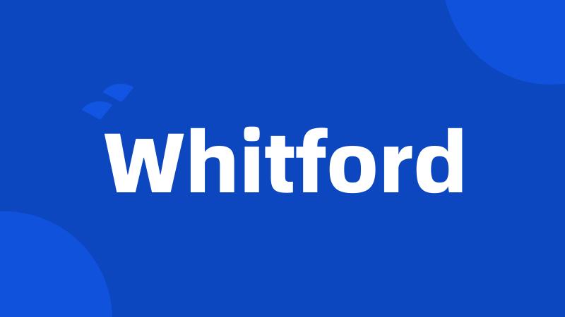 Whitford