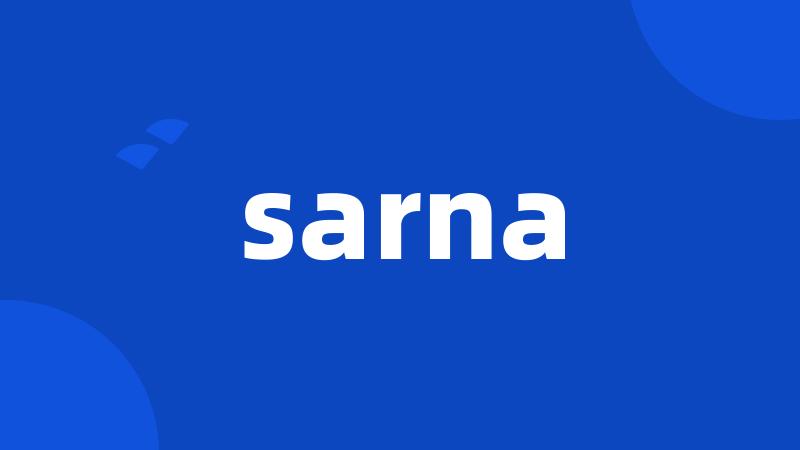 sarna