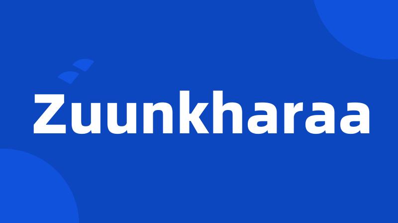 Zuunkharaa