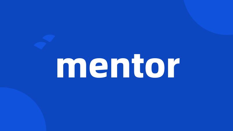 mentor