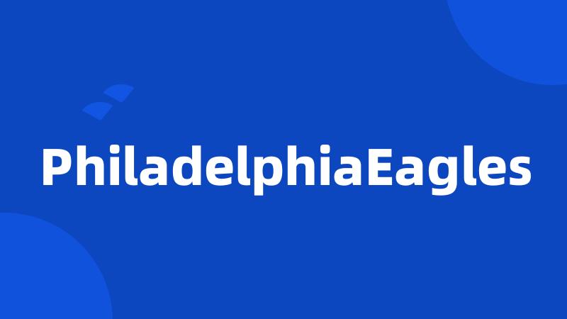 PhiladelphiaEagles