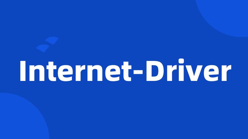 Internet-Driver