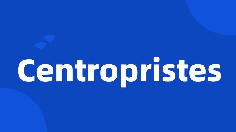 Centropristes