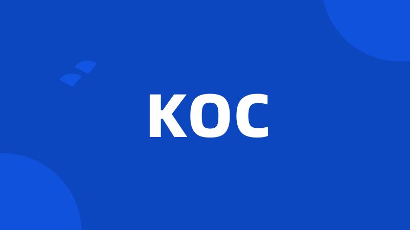 KOC