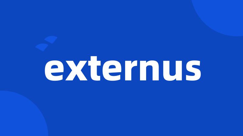 externus