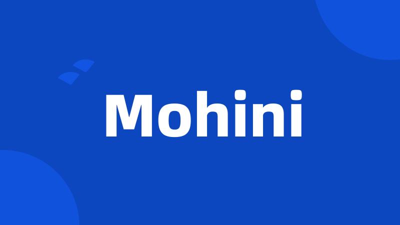 Mohini