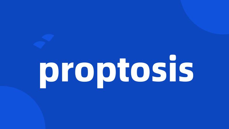 proptosis