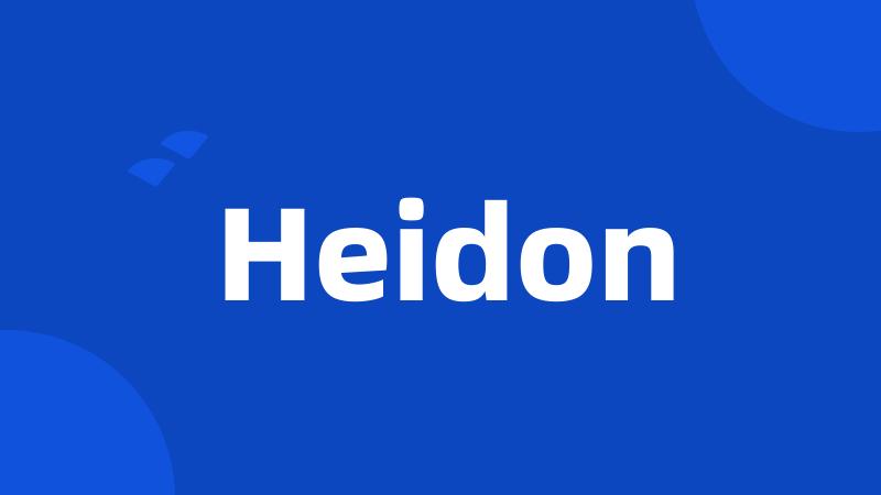 Heidon