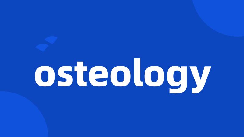 osteology