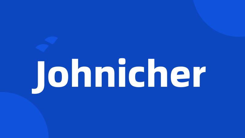 Johnicher