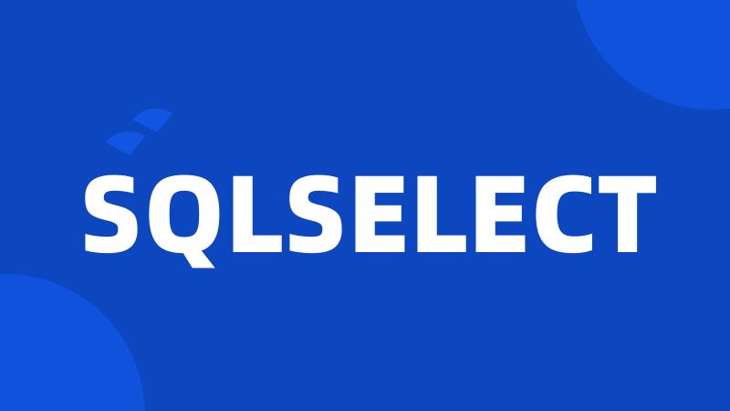 SQLSELECT