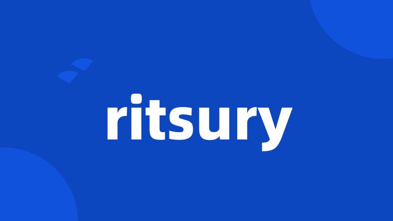 ritsury