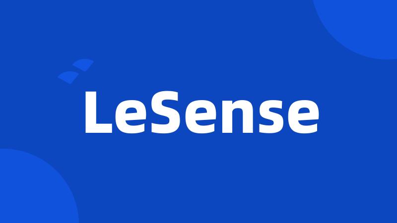 LeSense