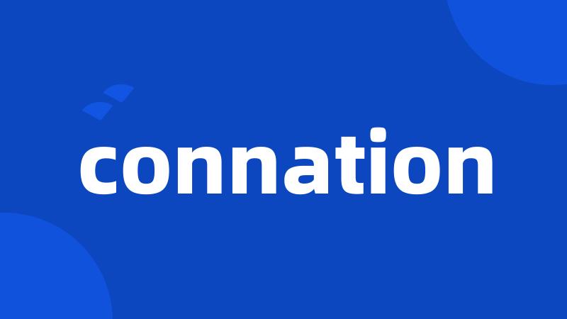 connation