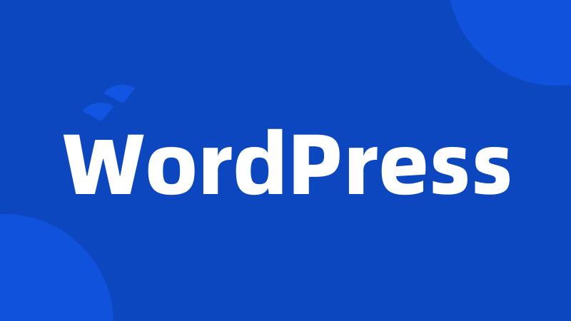 WordPress