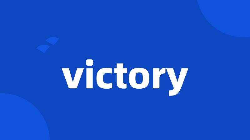 victory