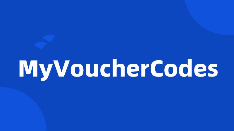 MyVoucherCodes