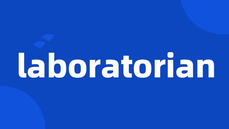 laboratorian