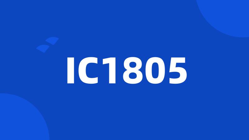 IC1805