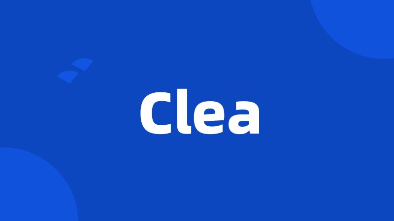 Clea