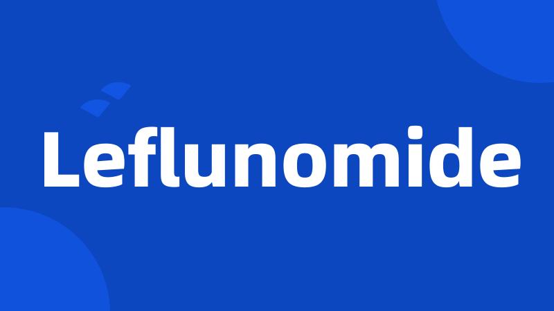 Leflunomide