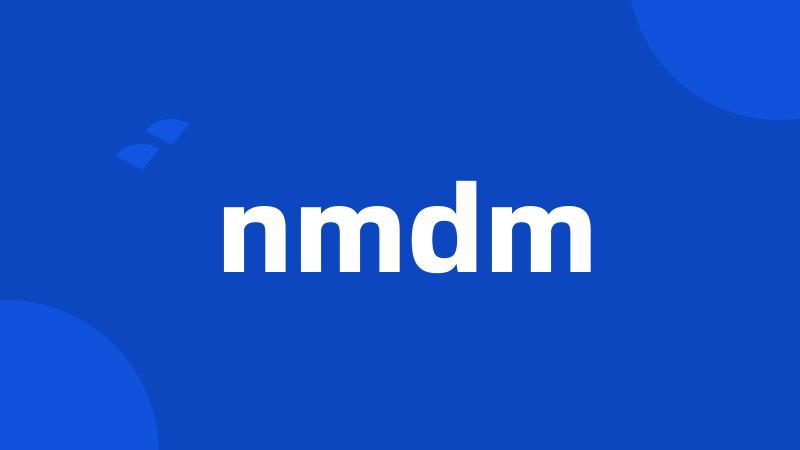 nmdm