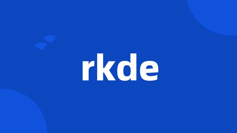 rkde