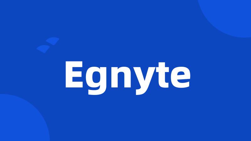 Egnyte