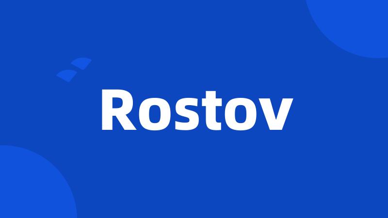 Rostov