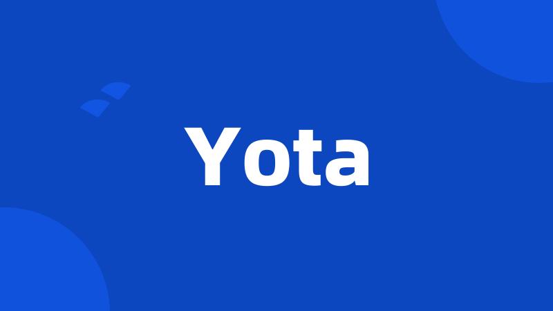 Yota