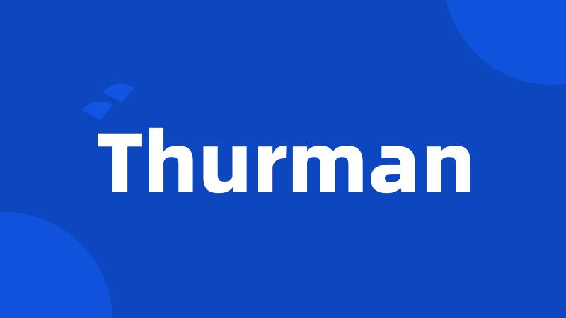 Thurman