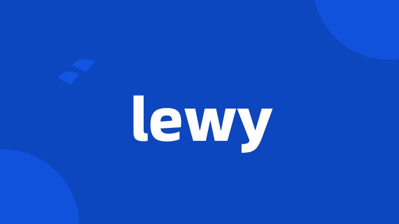 lewy