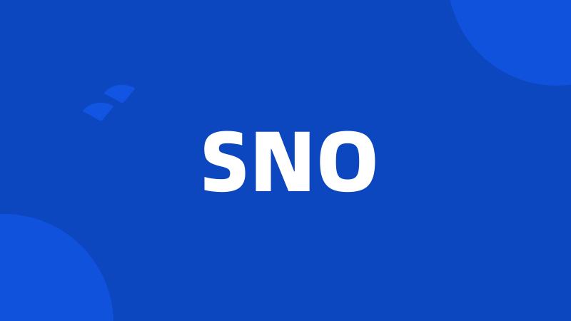 SNO