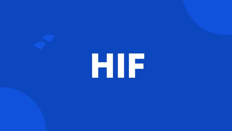 HIF