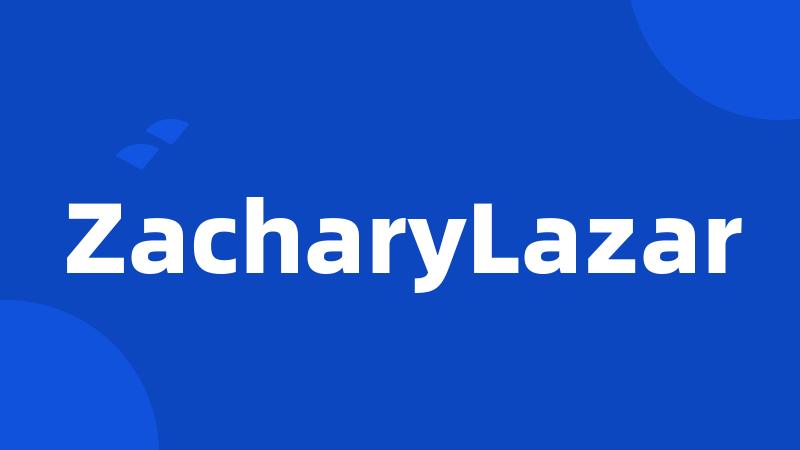 ZacharyLazar