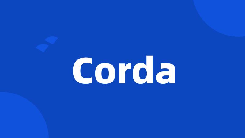 Corda