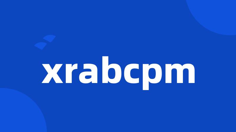 xrabcpm