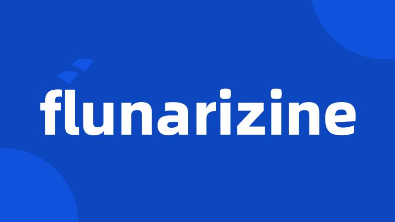 flunarizine