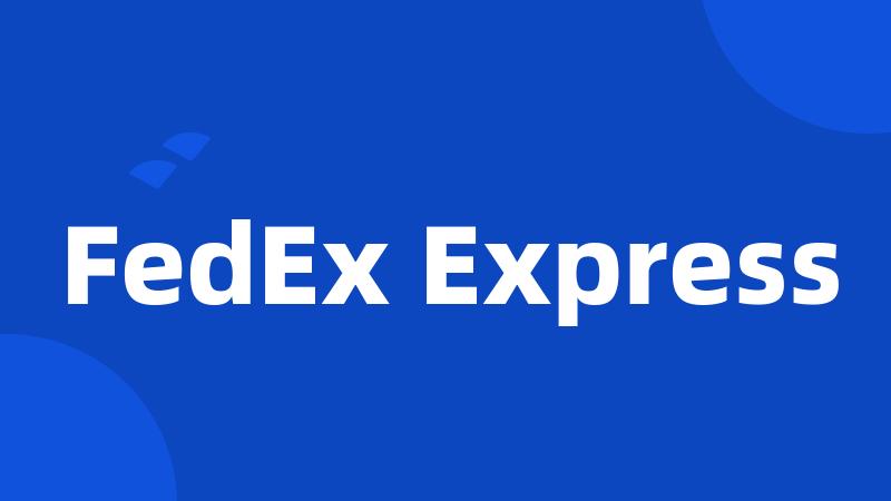 FedEx Express