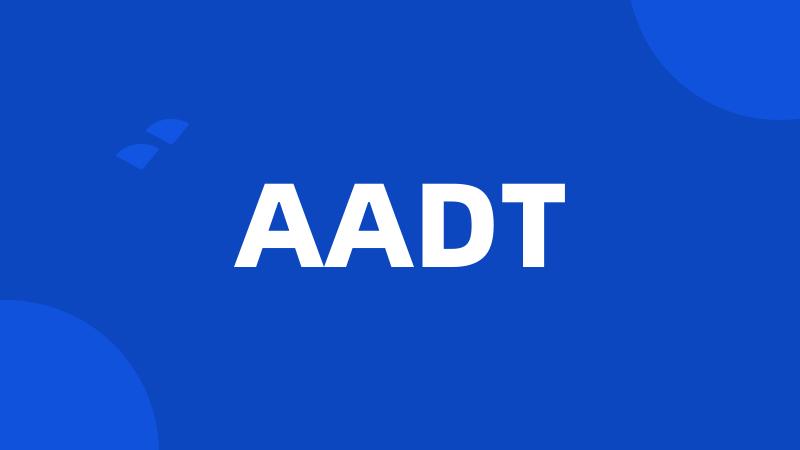 AADT