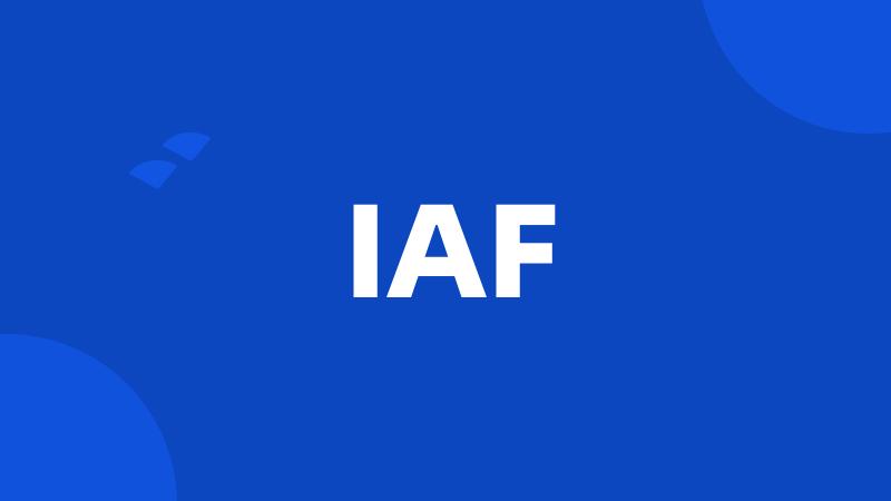 IAF