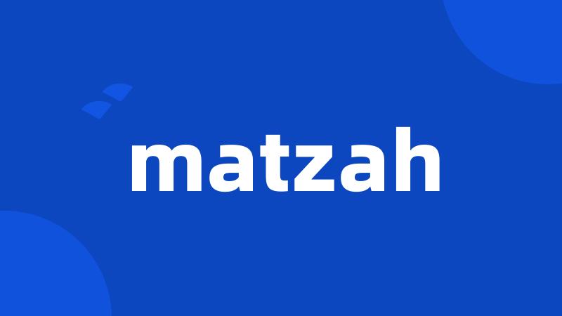 matzah