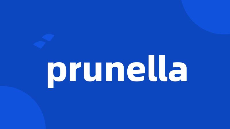 prunella