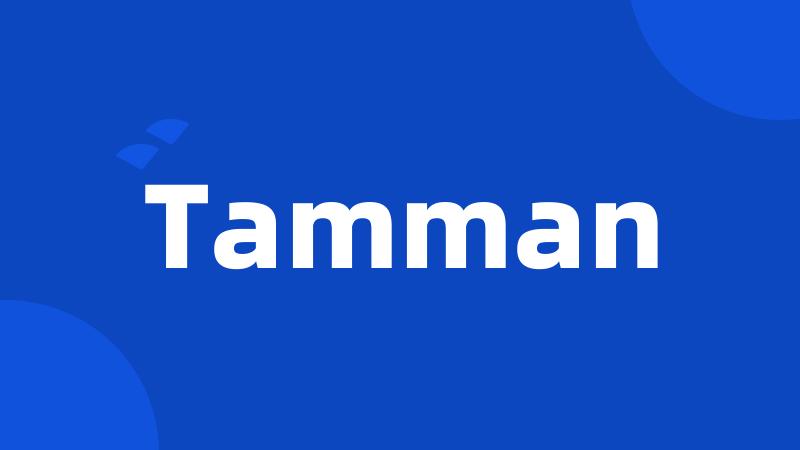 Tamman