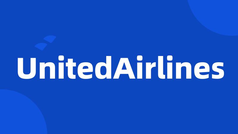 UnitedAirlines