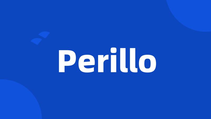 Perillo