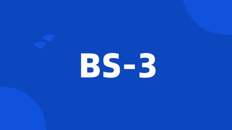 BS-3