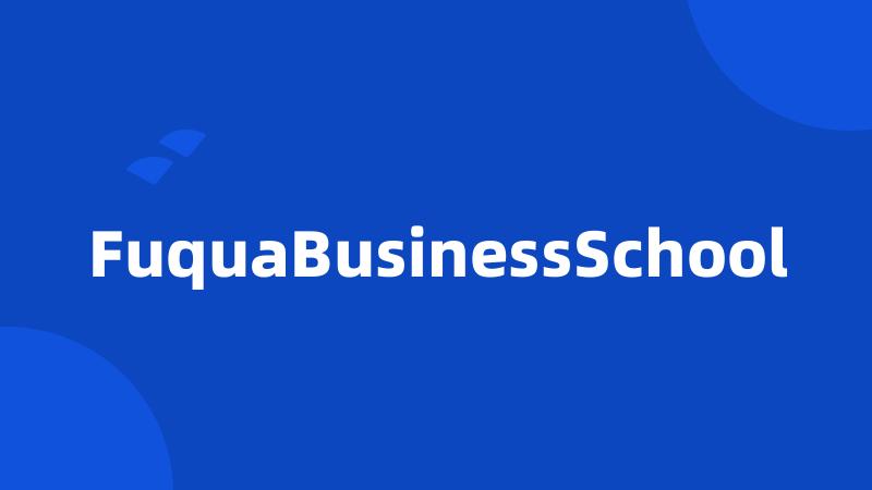 FuquaBusinessSchool